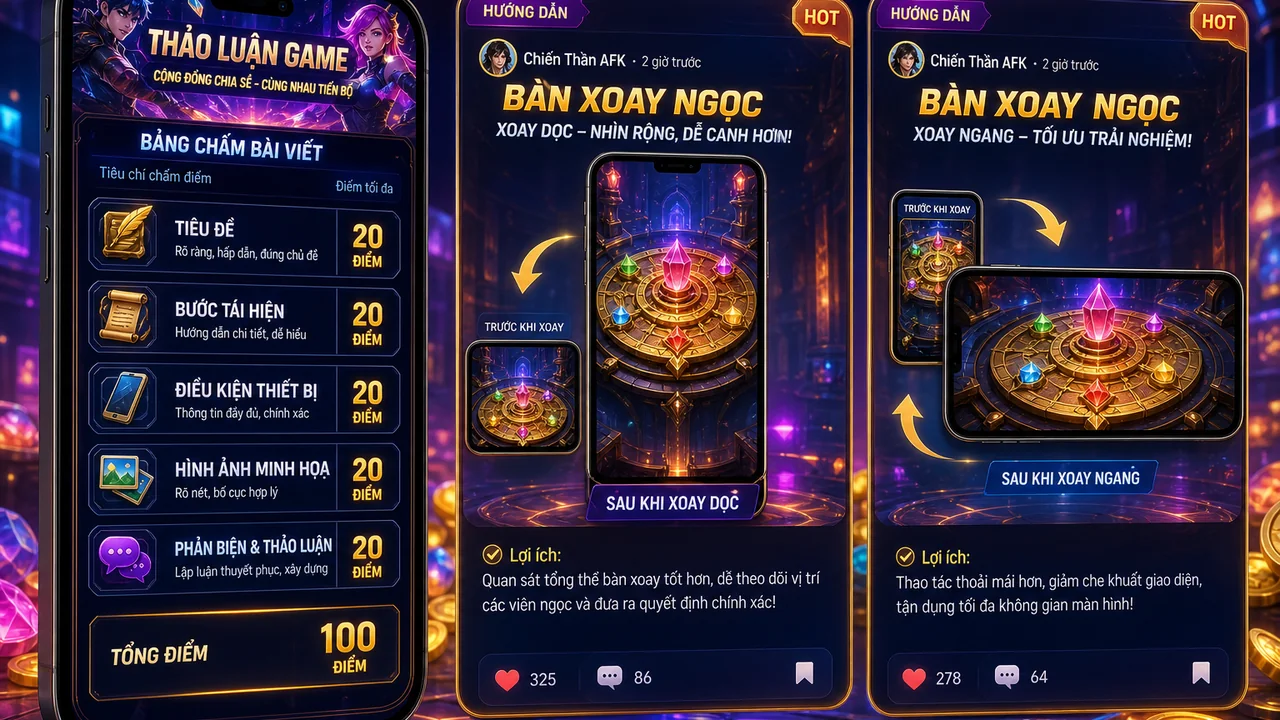 Đọc Bàn Game Trên Mobile: Cách Đánh Giá Bài Thảo Luận TK88 Có Đủ Thông Tin Không