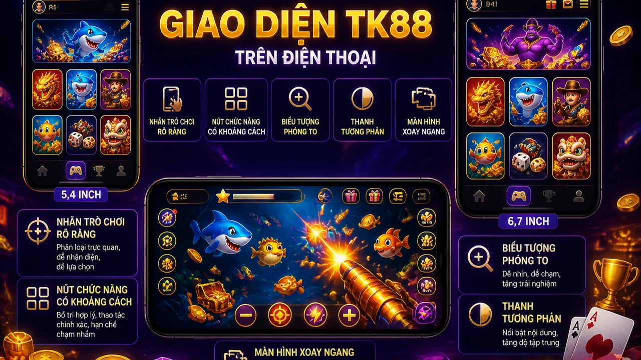 Đọc nhanh, chạm chuẩn: tk88 trên điện thoại có dễ đọc và dễ thao tác không?