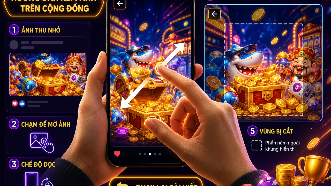Đọc ảnh chia sẻ trên điện thoại: cách xem nội dung cộng đồng tk88 rõ hơn