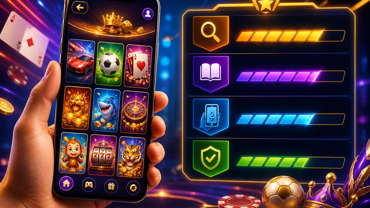 Tìm game nhanh bằng một tay: đánh giá giao diện tk88 trên điện thoại có dễ dùng không